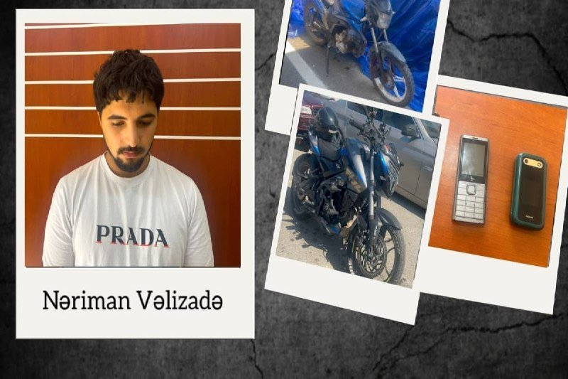 Hacıqabulda tutulan şəxs Bakıda da motosiklet oğurlayıbmış