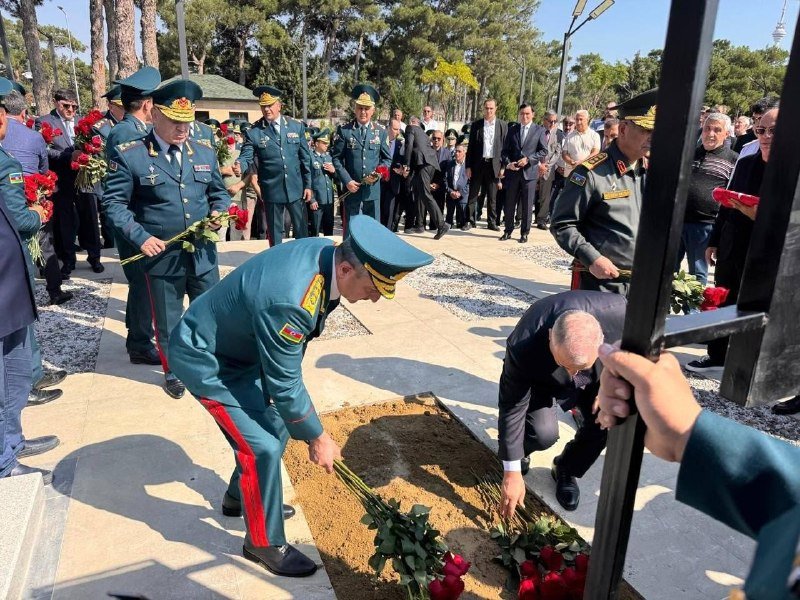General-mayor İsgəndər Allahverdiyevin dəfn mərasimi keçirilib