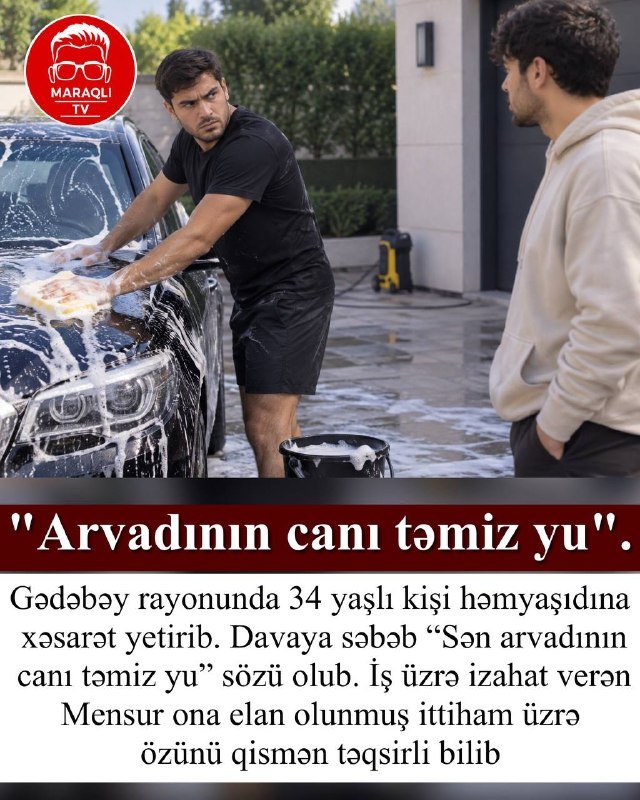 Gədəbəy rayonunda 34 yaşlı kişi həmyaşılına x*sarət yetirməkdə ittiham olunub.