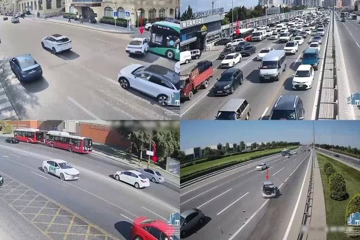 Bakıda avtobus qəzaları – GÖRÜNTÜLƏR