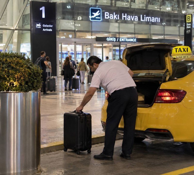Bakı aeroportunda çantada pul tapan taksi sürücüsü onun bir hissəsinə borcunu bağlayıb, üç min manatını isə dilənçilərə paylayıb.