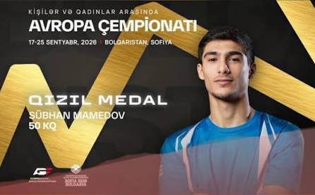Azərbaycan boksçusu Sübhan Mamedov (50 kq) finalda rusiyalı idmançıya qalib gələrək Avropa çempionu olub.