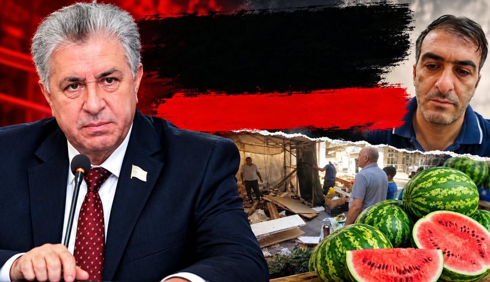 SON DƏQİQƏ! Deputat qarpız satanın satış yerini bağlatdırdı – “4 balam çörəksiz qalıb”