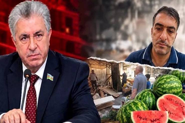 Gündəmi zəbt edən qarpız satanın işsizlik problemi həll olundu
