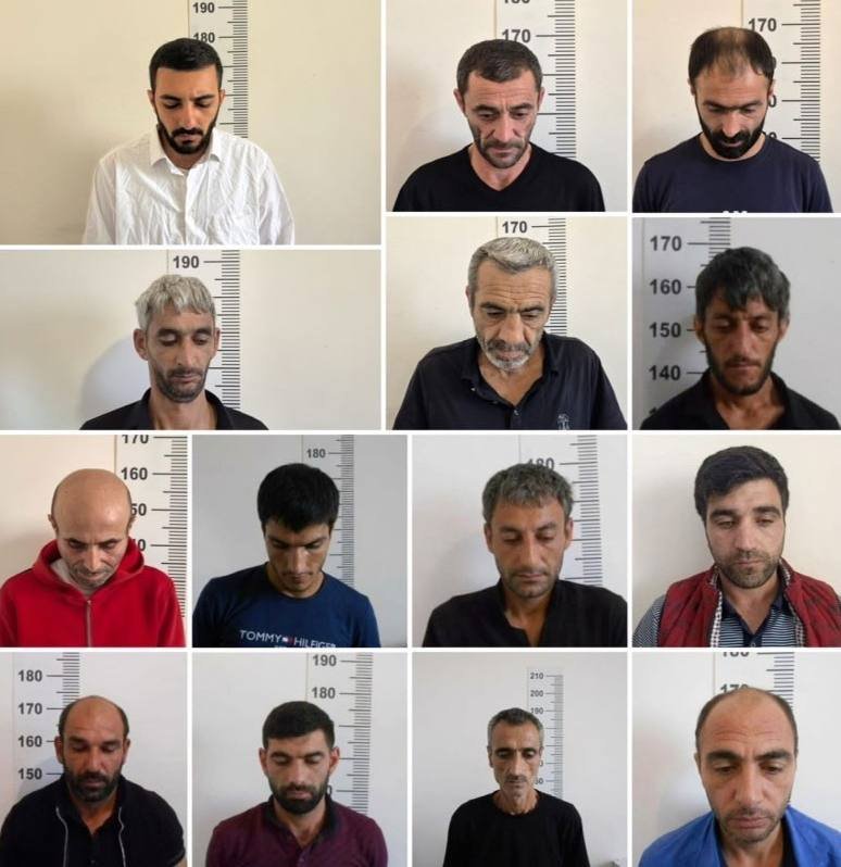 Siyəzəndə narkotiklə bağlı 14 nəfər saxlanılıb